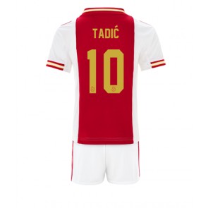 Ajax Dusan Tadic #10 Hjemmedraktsett Barn 2022-23 Kortermet (+ Korte bukser)